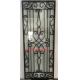 cheap price wrought iron glass of 10*10 MM black steel bar