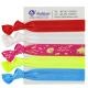 Polyester Spandex Fabric Sublimation Red Elastic Hair Bands 16mm