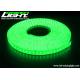 12W 576LM Mining LED Strip Lights Green Color Waterproof IP68 DC36V
