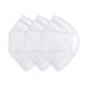White FFP2 KN95 Face Mask With Ce Approved 4 Or 5 Layer For Adult