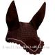Custom Hand Crochet Horse Fly Bonnet Horse Ear Bonnet Fly Bonnet Fly Mask Equestrian Fly Veils