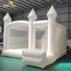 Commercial Adults Kids Inflatable White Wedding Bouncy Castle Party White Bounce House