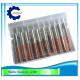 M8x1.25 EDM Tungsten Copper Tapper Electrodes ( CuW) For EDM Spark Machine