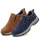 Hot Sale No Lace Non Slip Leather Woodland Steel Toe Construction Safety Work Shoes For Women Men