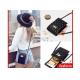 2019 new leather mini small change small bag vertical versatile rim-mesh sheepskin cell phone bag