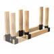 Easy to Carry and Store Firewood Rack Heavy Duty Brackets Kit for Indoor and Outdoor