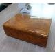 Wooden Jewelry Box, with Luxury High Gloss Lacquered, Gold Printed Logo