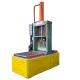 XQL-80 Rubber Bale Cutter Rubber Cutting Machine with Overall Size 2122x1440x2509mm