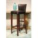 antique style leather bar chair furniture,#725
