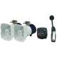 20W*2 Police Siren Speaker Horn with Microphone for Motorcycle PA system