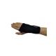 Black L XL Orthopedic Wrist Brace Mesh Fabric Coated With Foam