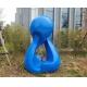 2m High Blue Baking Varnish Outdoor Garden Ornaments Statues