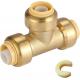 Tubomart OEM Brass Lead Free Push Fit Fitting Shark Bite 1/2 Inch 3/ 4 Inch Pipe Fitting