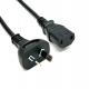 Australia 2 Pin Plug Connector C17 AU Power Cords SAA Extension Cords 7.5A 250V Power Cables