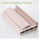 Hollow Plastic Foaming WPC Profile Extrusion PVC Wpc Decking Boards