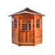 Traditional Style Wooden Infrared Dry Sauna Outdoor 3 - 4 Person Size