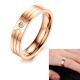 Tagor Jewelry Super Fashion 316L Stainless Steel Ring TYGR161