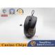 Classic Black USB Interface Silent Mouse For Baccarat Games Poker Tables And Countertops