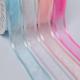 Wedding Party Polyester Organza Ribbon 1 Inch Width Customized Color