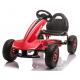 Adjustable Seat 4-wheel Ride On Pedal Kart Car for Unisex Children Aged 3-8 Years