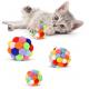 Interactive Kitten Plush Chew Ball Toys For Teething Chewing Toys