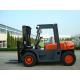 Automatic 6 Wheel Forklift , Material Handling 5 Ton Lifted Diesel Trucks