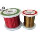 Enameled Insulated Resistance Wire Nickel Copper Alloy 0.005mm - 0.1mm Coating Thickness