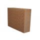 Brown Color Greenhouse Cooling Pad System With Aluminum Alloy Frame