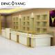 Nice Fashion Popular Retail Gold Jewelry Display Counter DesignNo Installation