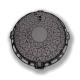 EN124 A15 Cast Iron Manhole Cover , 580mm Circular Inspection Chamber Cover