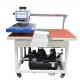 2 Station Heat Press Machine For T Shirt Printing Sublimation 160 KG Online Support
