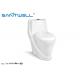 Sanitary Ware One Piece Toilet Super - Swirling 740 * 380 * 690 Mm SWC2911