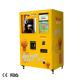 hospital yellow 220v 50HZ orange juice vending machine