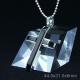 Fashion Top Trendy Stainless Steel Cross Necklace Pendant LPC209-2