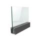 Aluminum U Base Fixed U Channel Profile For Glass Railing System in Easy Installation