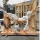 Sleeping Beauty Marble Girl Garden Statues Life Size Stone Carvings Woman Sculptures Modern Art Outdoor