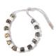 Howlite Natural Stone And Blotch Forte Beads Bracelet Classic Style For Daily