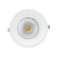 3000K 4000K 5000K Thin Recessed Dimmable Round COB LED Downlight 30w