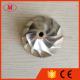 RHF55 46.52/68.01mm 6+6 blades point milling turbo Turbocharger Billet/milling/aluminum 2024 compressor wheel