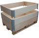 Packing Wooden Transport Box Steel Strip Plywood Shipping Crate No Nail