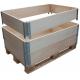 Packing Wooden Transport Box Steel Strip Plywood Shipping Crate No Nail