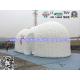 12m White Oxford Bubble Inflatable Camping Tent Family For Banquet