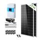3kw Monocrystalline Solar Panel Roof Mounting Kit For Business FCC Certified