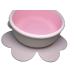 Four Leaf Clover Childrens Silicone Plates And Bowl Cup Set For Babies With Size Is 16*5*11 cm And Weight Is 123 Gram