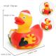 Promotional Gift Mini Christmas Rubber Duck With Santa Hat / Custom Logo 6P Free