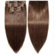 High Grade 12A Clip-in Hair Extension for White Women 4 Color Remy 100% Human Hair