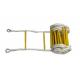 Telescopic Insulation Safety Rope Ladder , Anti Slip Soft Rescue Rope Ladder