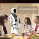 Intelligent Automatic Restaurant Service Robot Autonomous Delivery Robot Humanoid