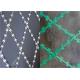 Razor blade wire mesh roll / security razor blade fence for house / BTO-22 razor barbed wire mesh