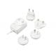 Universal 30W Interchangeable Plug Power Adapter with OCP/OVP Protection